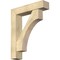 Ekena Millwork Westlake Block Rough Sawn Bracket w/ Offset Brace, Douglas Fir, 8"W x 36"D x 44"H BKT0806X36X44WTL05RDF - alternate 1